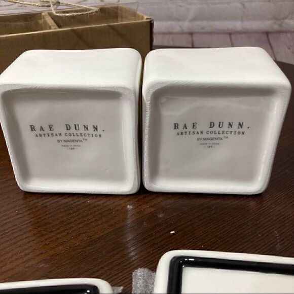 RAE DUNN ARTISAN COLLECTION JEWELRY BOX “his hers” - Picture 5 of 5